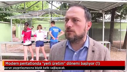 Modern pentatlonda "yerli üretim" dönemi başlıyor (2)