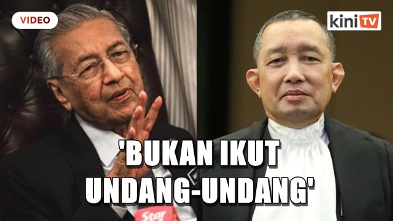 'Tak boleh lagi bergantung pada undang-undang' - Dr M bidas AG