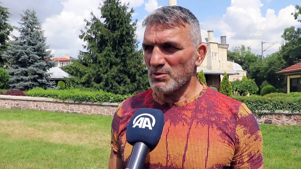 EDİRNE - 642. Kırkpınar Yağlı Güreşleri Başpehlivanı Kenan Şimşek: 'Finale çıkmada kura çok önemli'