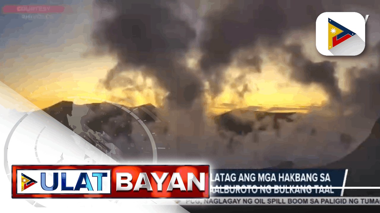 NDRRMC at Regional OCD, inilatag ang mga hakbang sa pagtugon sa epekto ng pag-aalburoto ng Bulkang Taal; Regional OCD, pinayagan na ang window hour para sa emergency harvest ng mga mangingisda sa taal lake simula bukas