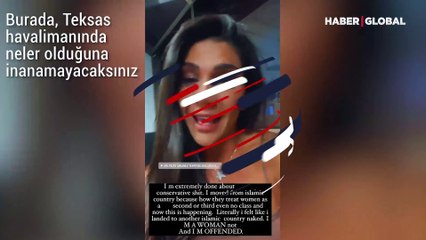 Sporcu Deniz Saypınar'ın kıyafeti müstehcen bulundu! ABD'de uçağa alınmayınca isyan etti