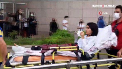 Eşi tarafından vurulan kadın duruşmaya sedyeyle geldi