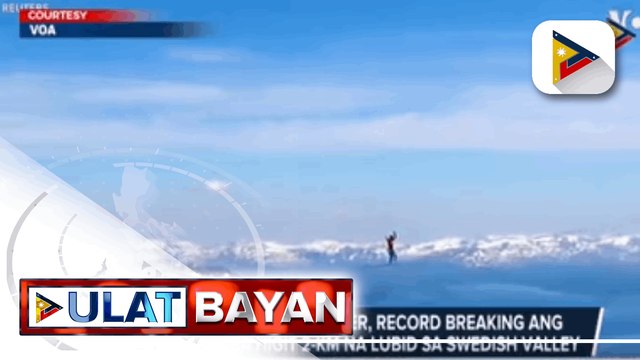 Ulat Abroad: Russia, nag-alok ng supply ng COVID-19 vaccines sa NoKor; Bagong plant species sa antarctica, nadiskubre ng Indian scientists; Ilang tightrope walker, record breaking ang pagtawid sa higit 2-km na lubid sa Swedish Valley