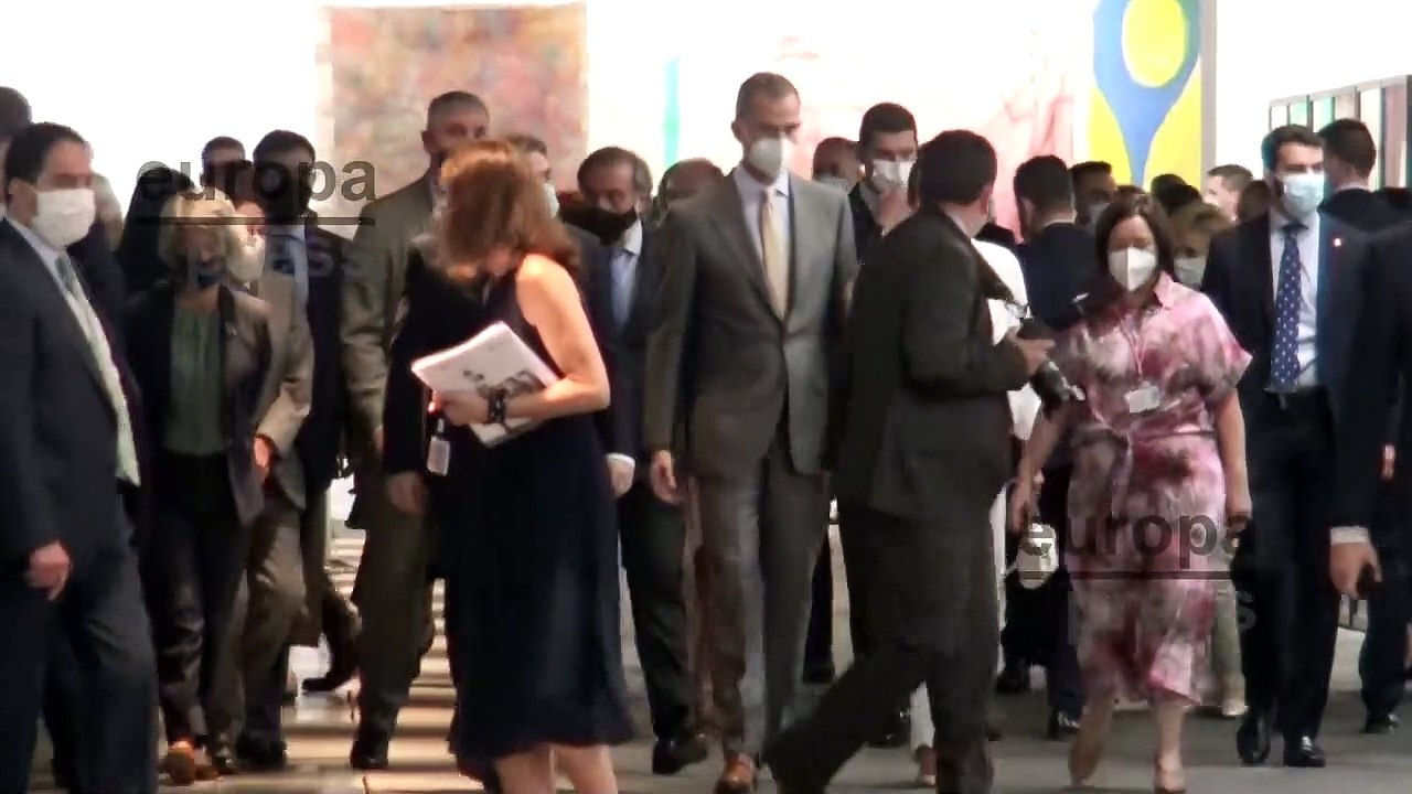 Los Reyes inauguran la 40ª edición de la Feria Internacional de Arte Contemporáneo-ARCOMadrid