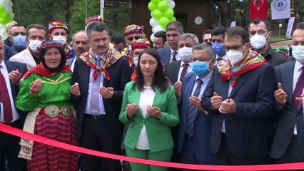 BİLECİK - Bakanlar Pakdemirli ve Dönmez, Küçükelmalı Tabiat Parkı'nın açılışını yaptı