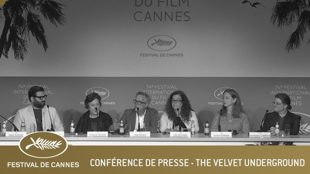 THE VELVET UNDERGROUND - CONFERENCE DE PRESSE - CANNES 2021 - VF
