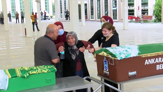 Annesi tarafından katledilen Meryem ve iki çocuğuna acı veda!