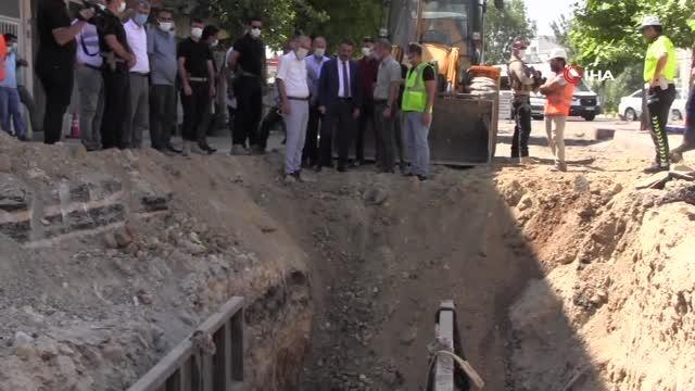 Siirt Valisi Hacıbektaşoğlu, alt ve üst yapı çalışmalarını denetledi