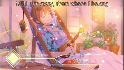 Nightcore - Coming Home - Skylar Grey - ( Lyrics )