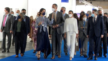 Los Reyes visitan la feria ARCO