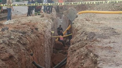 TOPRAK ALTINDA KALAN İŞÇİ YARALI KURTARILDI