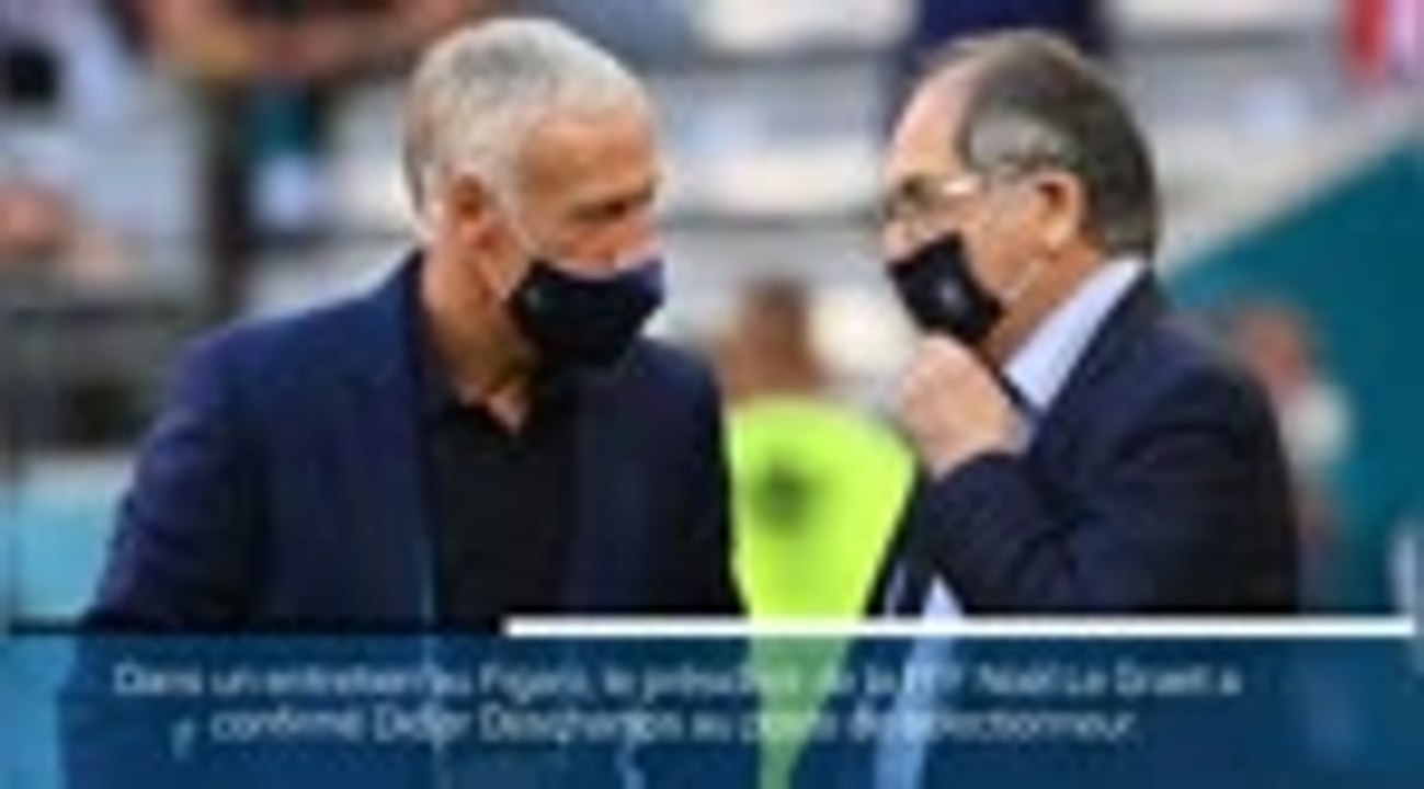 Bleus - Noël Le Graët confirme Didier Deschamps