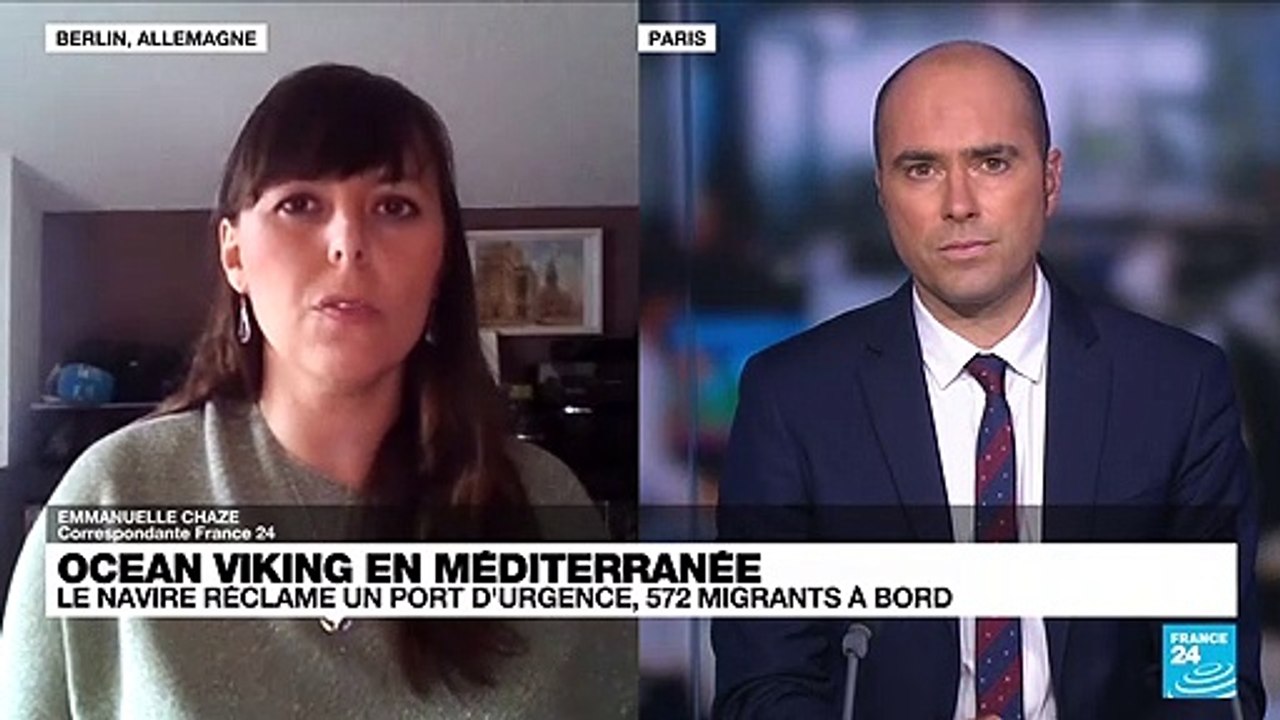 Ocean Viking en méditerranée : le navire réclame un port d'urgence