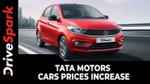 Tata Motors Cars Prices Increase | Third Price Hike For Tata Cars In 2021