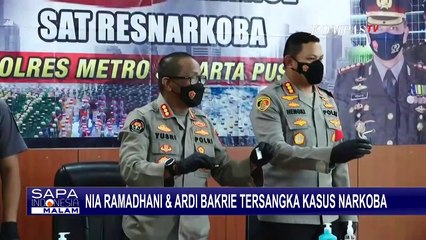 Nia dan Ardi Ditahan di Polres Metro Jakarta Pusat