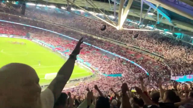 Scarborough Borough Councillor Neil Heritage Celebrates England Euro 2020 Semi-final Victory