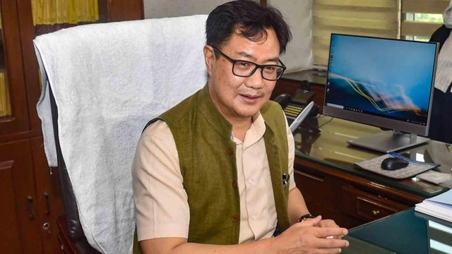 What Kiren Rijiju said after taking charge of Law Ministry?