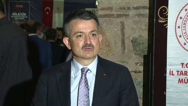 BİLECİK - Bakan Pakdemirli: 'Marmara Denizi'nden çıkan balıkların tüketilmesi ile alakalı herhangi bir problem yok'