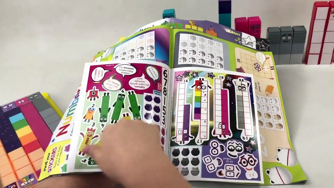 Numberblocks 16 to 20 Building Blocks Set of 60 by CBeebies || Keith's ...