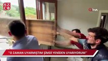 Canlarını son anda kurtardılar, tüm eşyaları kullanılmaz hale geldi