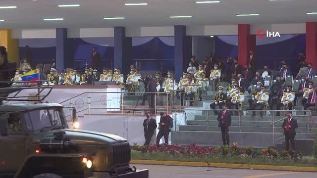 Son dakika haber... Venezuela, bağımsızlığının 210'uncu yılını askeri geçit töreniyle kutladı