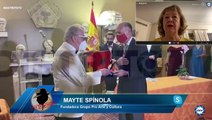 Mayte Spínola: Se premia el esfuerzo, los artistas trabajaban en restos de filomena, que fue una tragedia