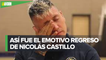 “Estoy vivo y tengo mi pierna”, Nicolás Castillo rompe en llanto tras su regreso a las canchas