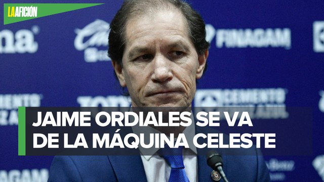 Jaime Ordiales deja de ser director deportivo de Cruz Azul