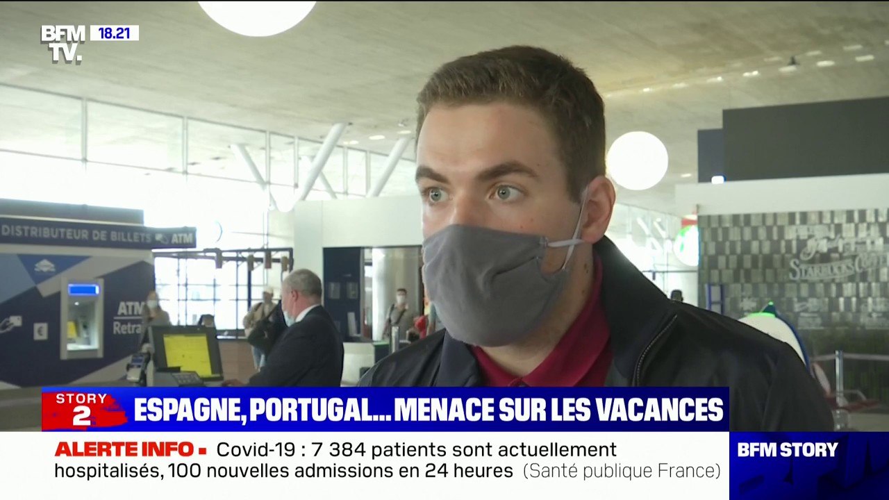 "J'attends mes vacances depuis un moment, donc je n'ai pas prévu des les annuler": des voyageurs en direction de l'Espagne et du Portugal témoignent