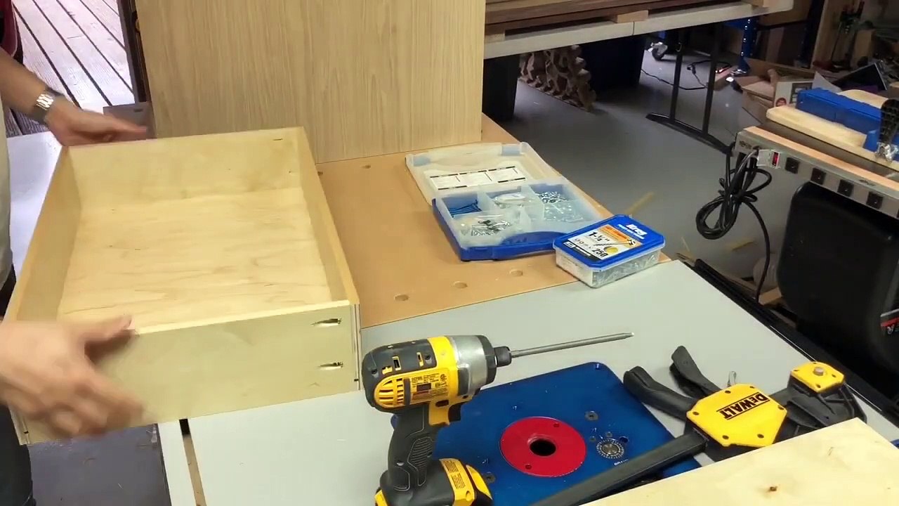 Building Office Furniture Set | Diy Computer Desk And File Cabinet | 自制电脑桌