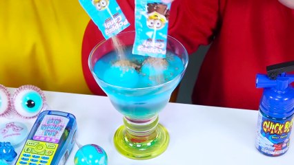 Blue Food Dessert Jelly Mukbang DONA