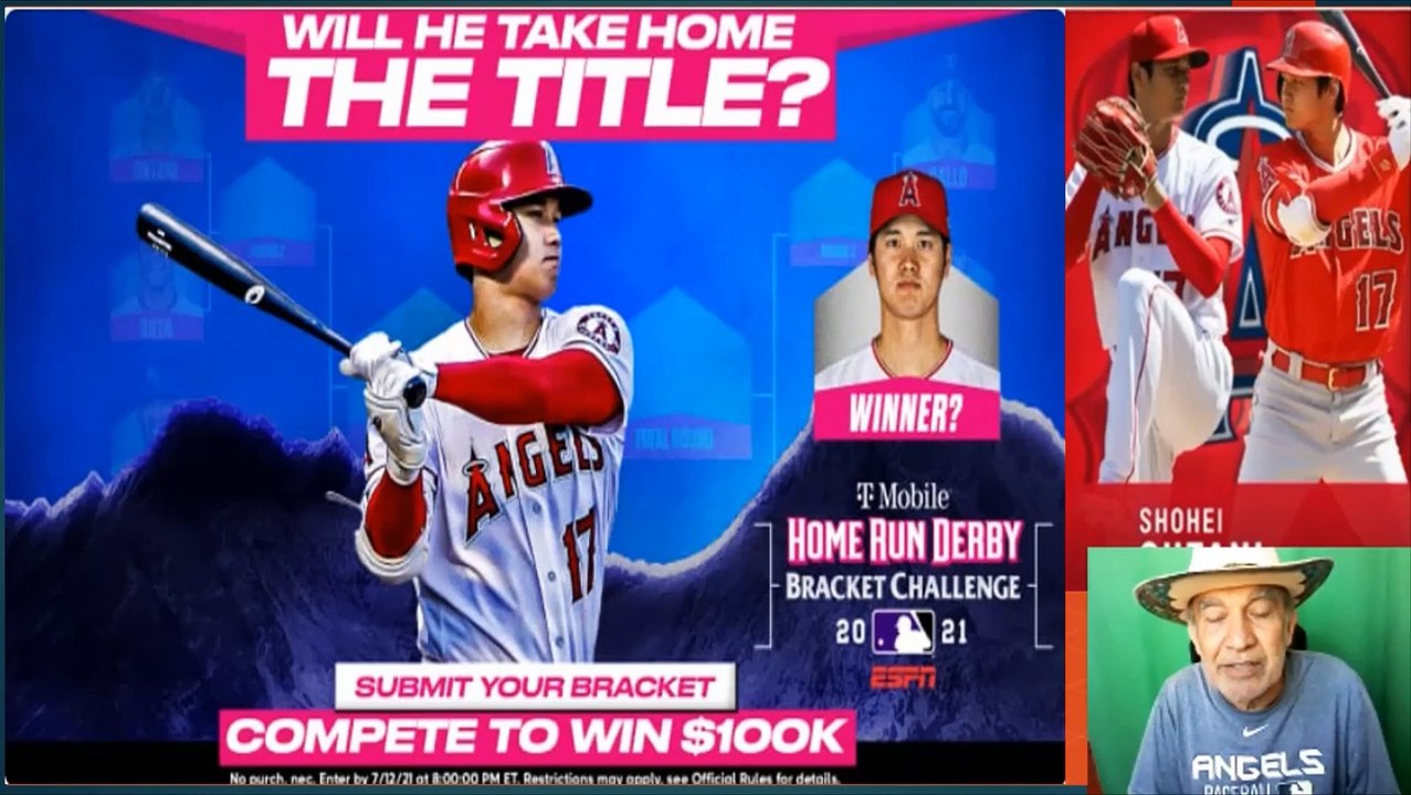 7月8日木曜の大谷翔平32号で松井秀喜を越えたーホームランダービーの記事など紹介July 8 Shohei Ohtani　Passe Hideki Matsui in Homerun　and others