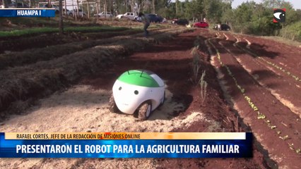 Presentaron el robot para la Agricultura Familiar