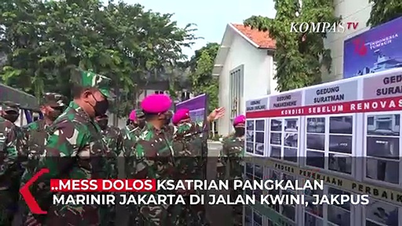 Kasal Tinjau Mess Dolos Marinir yang Kini Jadi Lokasi Isolasi Mandiri Covid-19