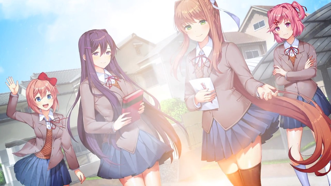 Doki Doki Literature Club Plus! - Launch Trailer