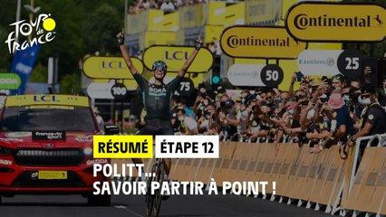 Résumé d'étape - Étape 12 - #TDF2021
