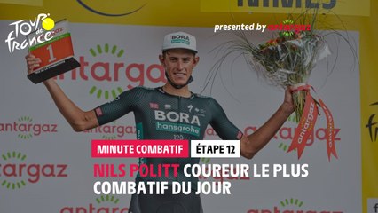 #TDF2021 - Étape 12 / Stage 12 - Antargaz most aggressive rider Minute / Minute du Combatif Antargaz
