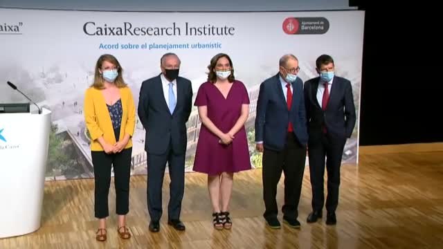 La Fundación la Caixa y el Ayuntamiento de Barcelona presentan un acuerdo para la creación de CaixaResearch Institute