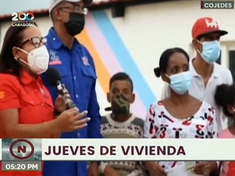 GMVV entregó 17 viviendas bifamiliares en el Urbanismo Heroínas de Carabobo del estado Cojedes
