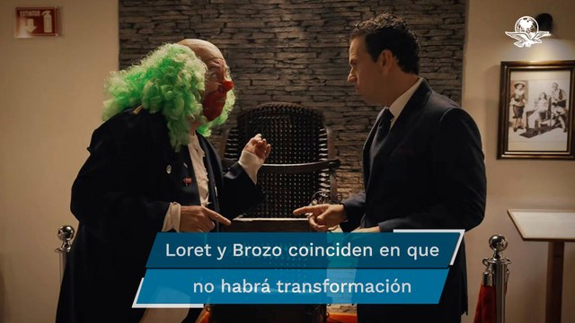 Brozo y Loret discuten el Quién es quién de AMLO desde las oficinas de la gansa inquisición