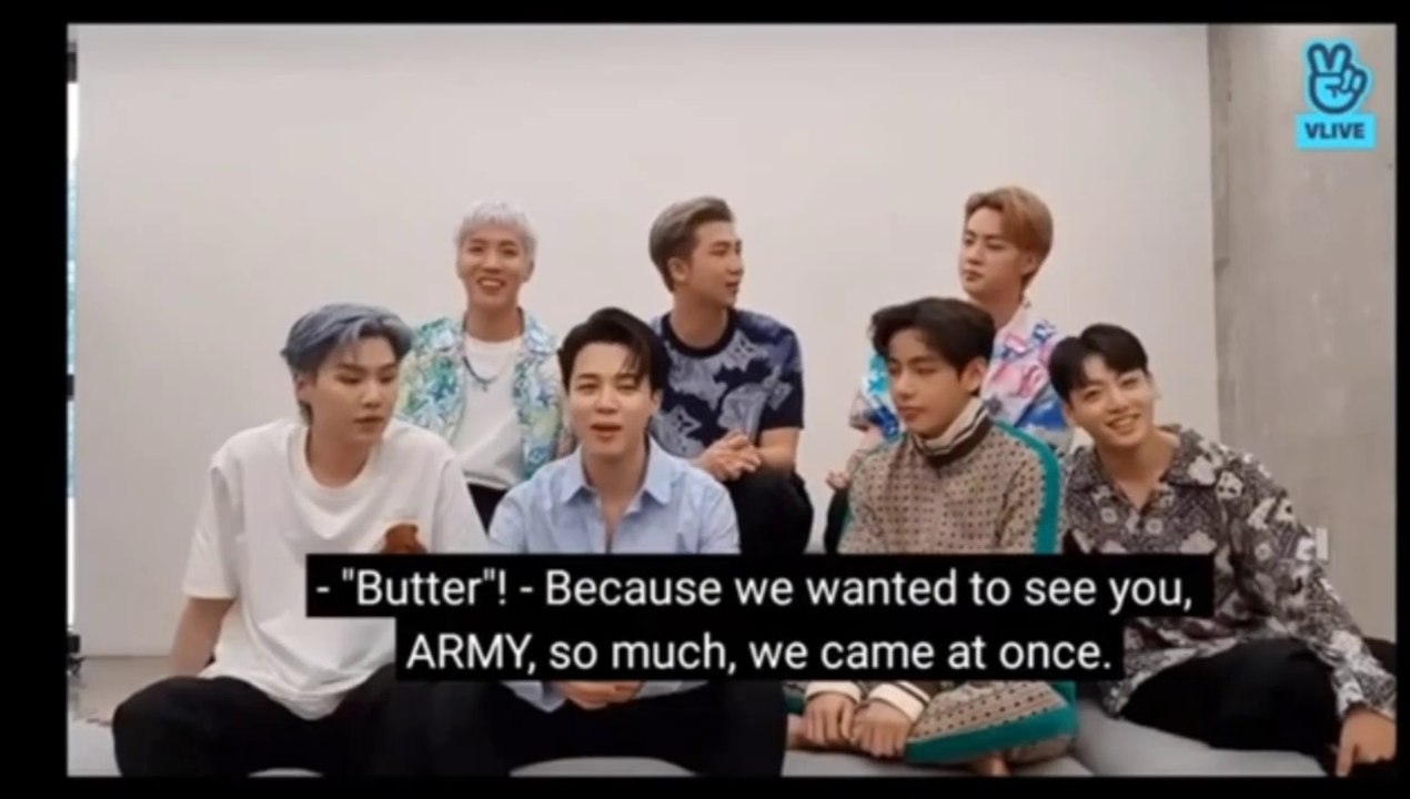 [ENG SUB] BTS BUTTER V LIVE! [Part 1]