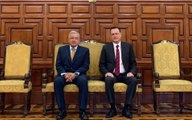 AMLO se reúne con gobernadores electos de Nuevo León y Querétaro
