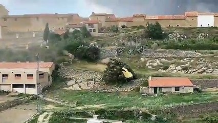 Tornado Hits Villafranca, Spain
