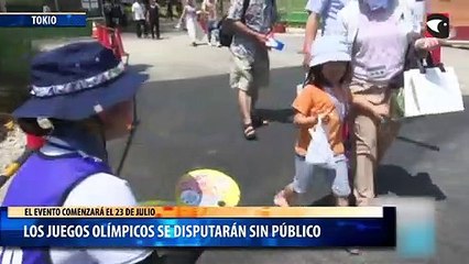 Los Juegos Olímpicos se disputarán sin público