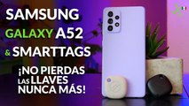 Galaxy A52 y SmartTags UNBOXING en México el MEJOR gama media de Samsung