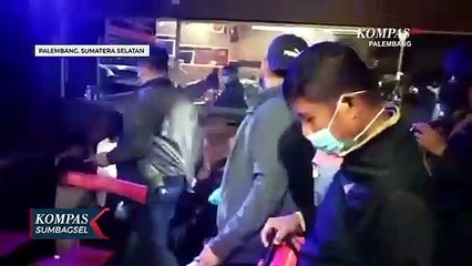 Sejumlah Pengunjung Cafe Di Eks Lokalisasi Palembang Positif Narkoba