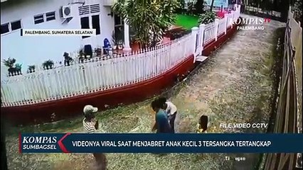 Videonya Viral Saat Menjabret Anak Kecil 3 Tersangka Tertangkap