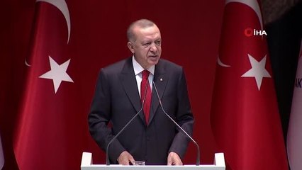 Cumhurbaşkanı Erdoğan, Genişletilmiş İl başkanları toplantısında konuştu