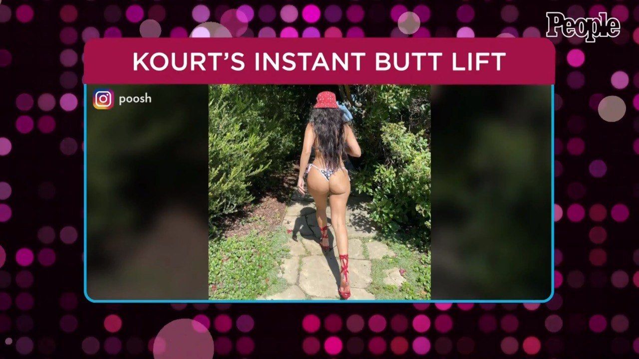 Fans Praise Kourtney Kardashian for Sharing an 'Unedited' Thong Bikini Photo: 'Way to Empower'