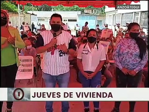 Entregan 120 títulos de tierra urbana en el municipio Simón Bolívar del estado Anzoátegui